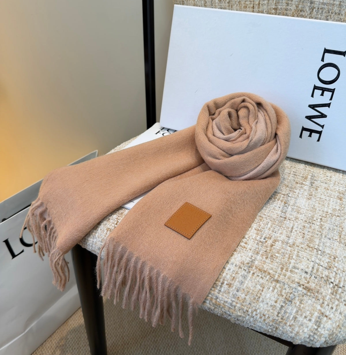 elegant Scarf for unisex couple - alternate angle view 9
