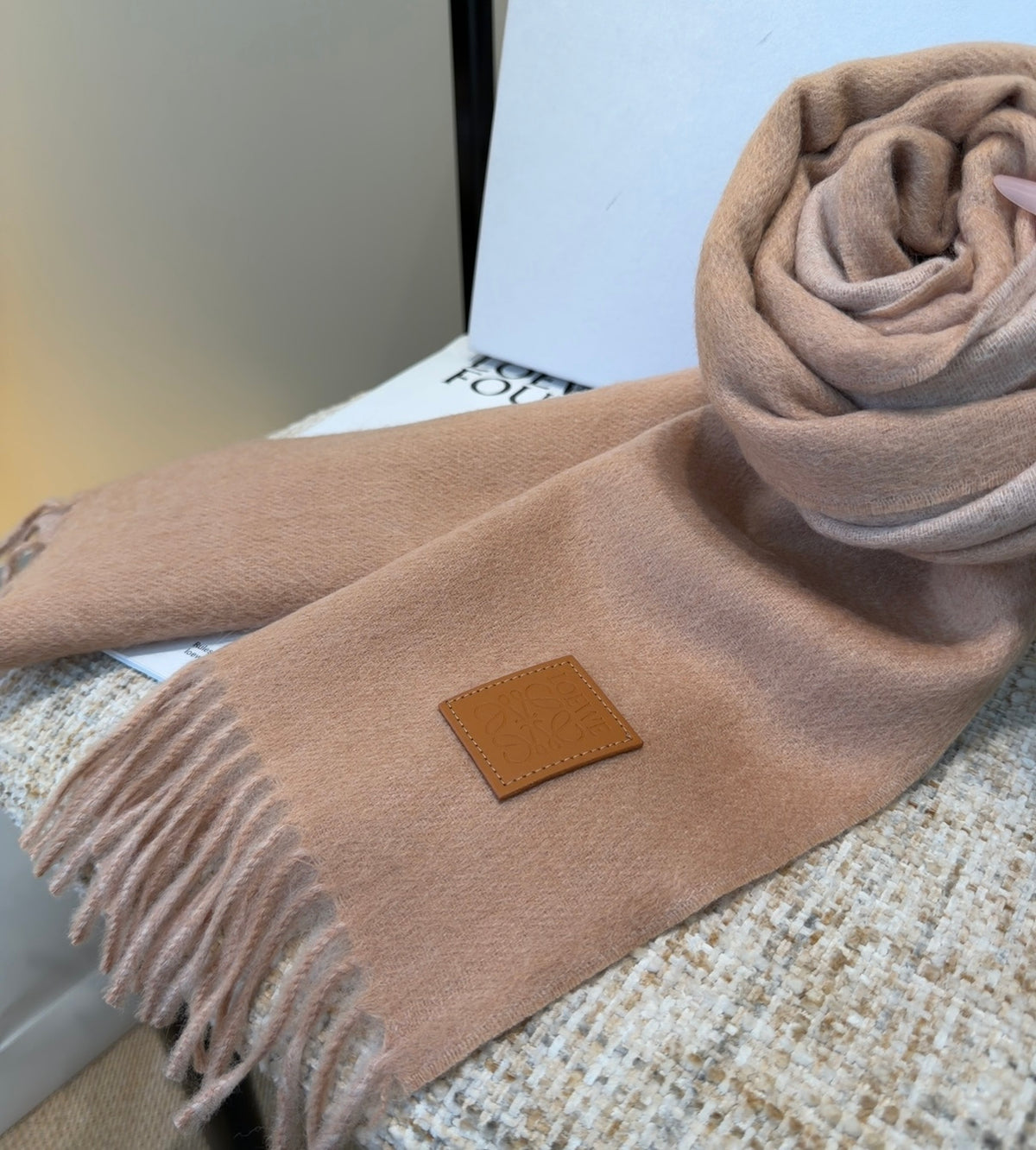 elegant Scarf for unisex couple - alternate angle view 10