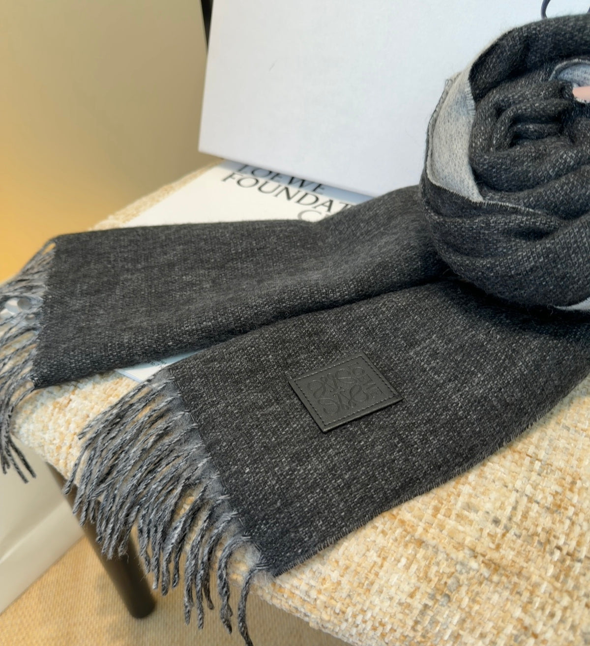elegant Scarf for unisex couple - alternate angle view 9