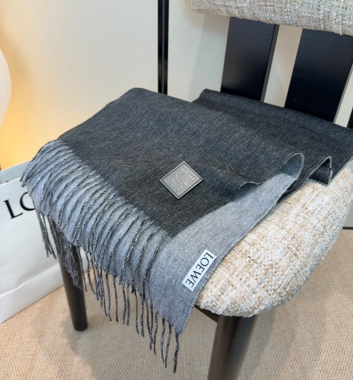 elegant Scarf for unisex couple - alternate angle view 6