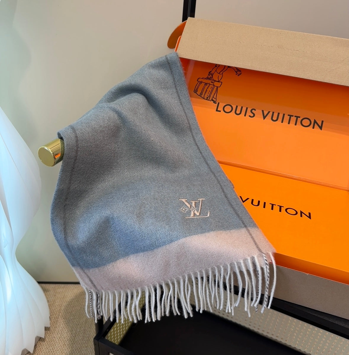 stylish Scarf for men - alternate angle view 6