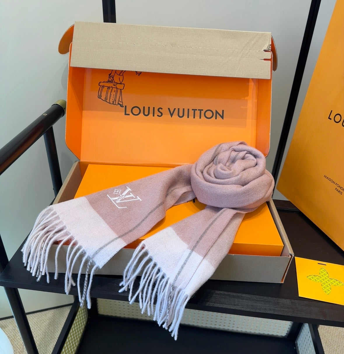 stylish Scarf for men - alternate angle view 9