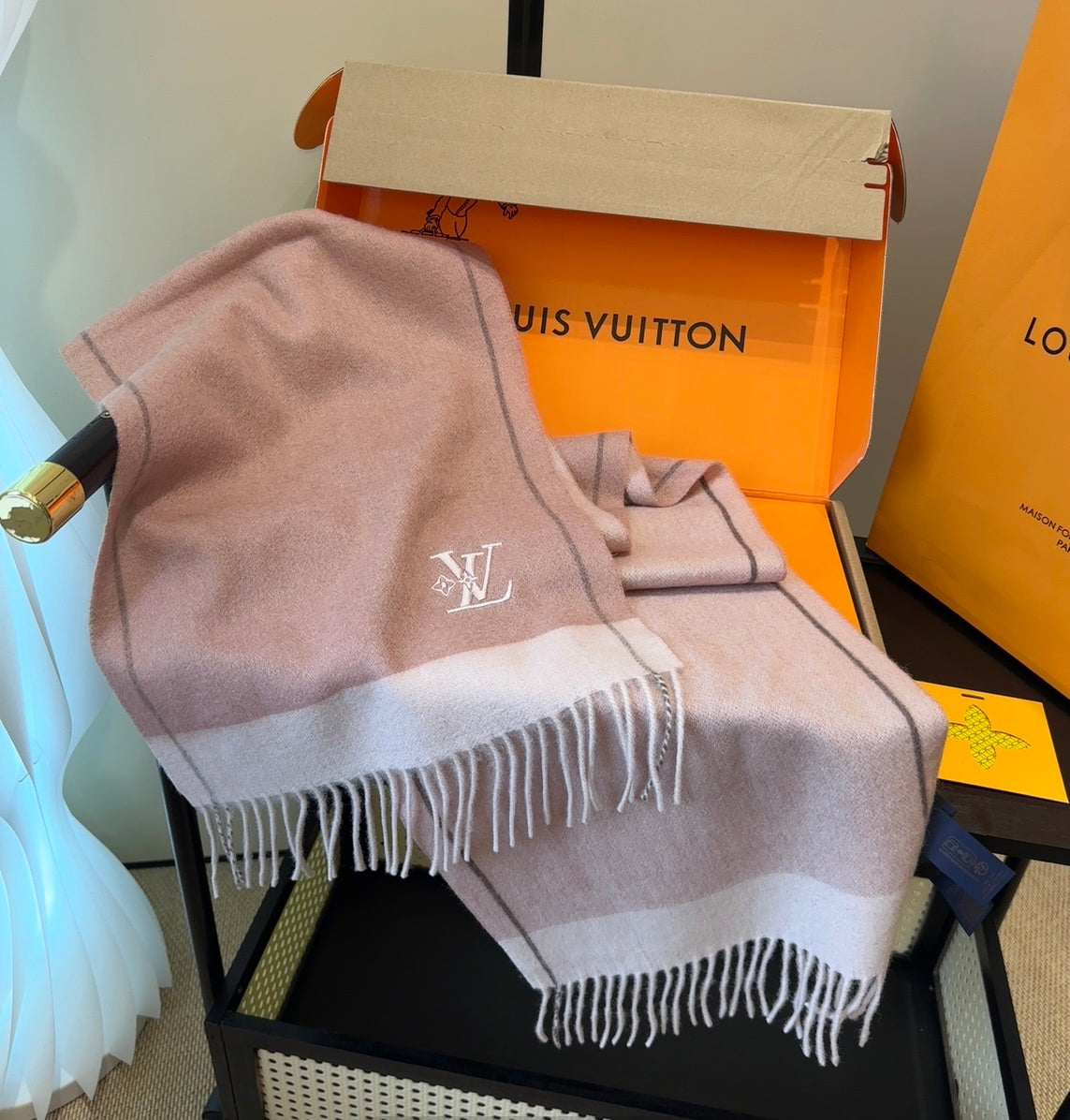 stylish Scarf for men - alternate angle view 6
