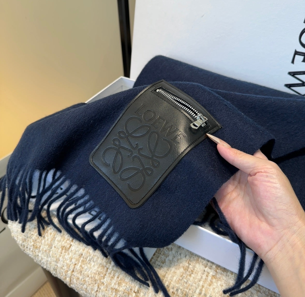 elegant Scarf for unisex couple - alternate angle view 9