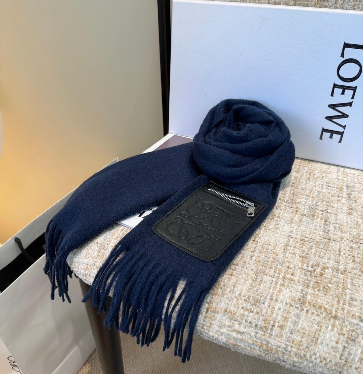 elegant Scarf for unisex couple - alternate angle view 12