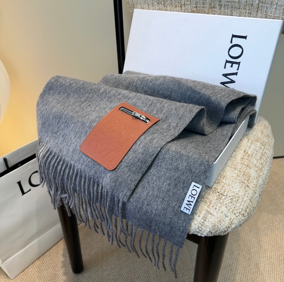 elegant Scarf for unisex couple - alternate angle view 8