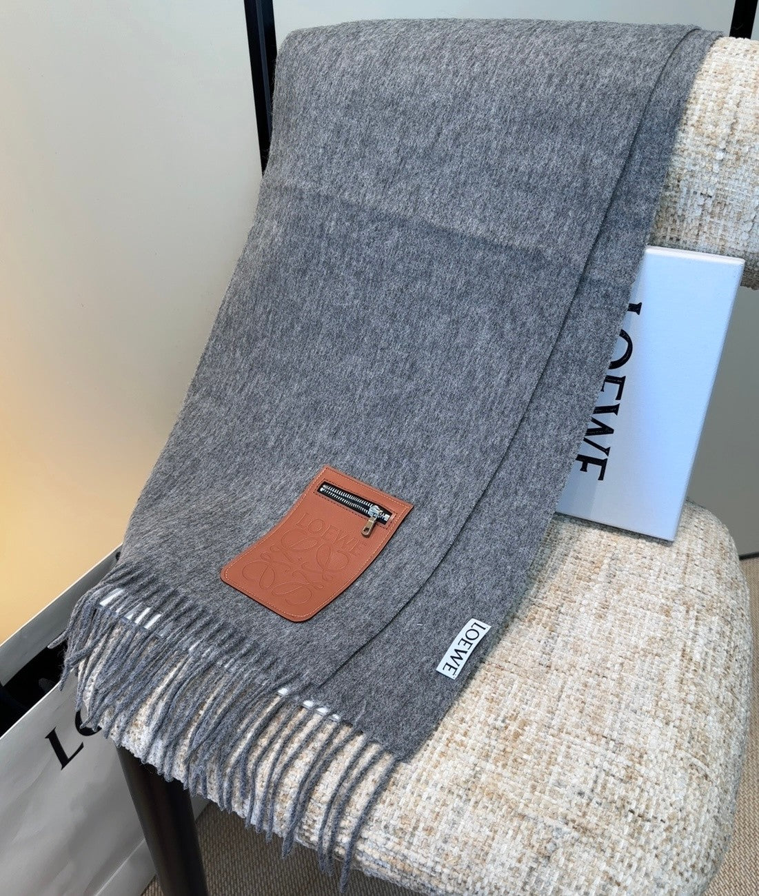 elegant Scarf for unisex couple - alternate angle view 11