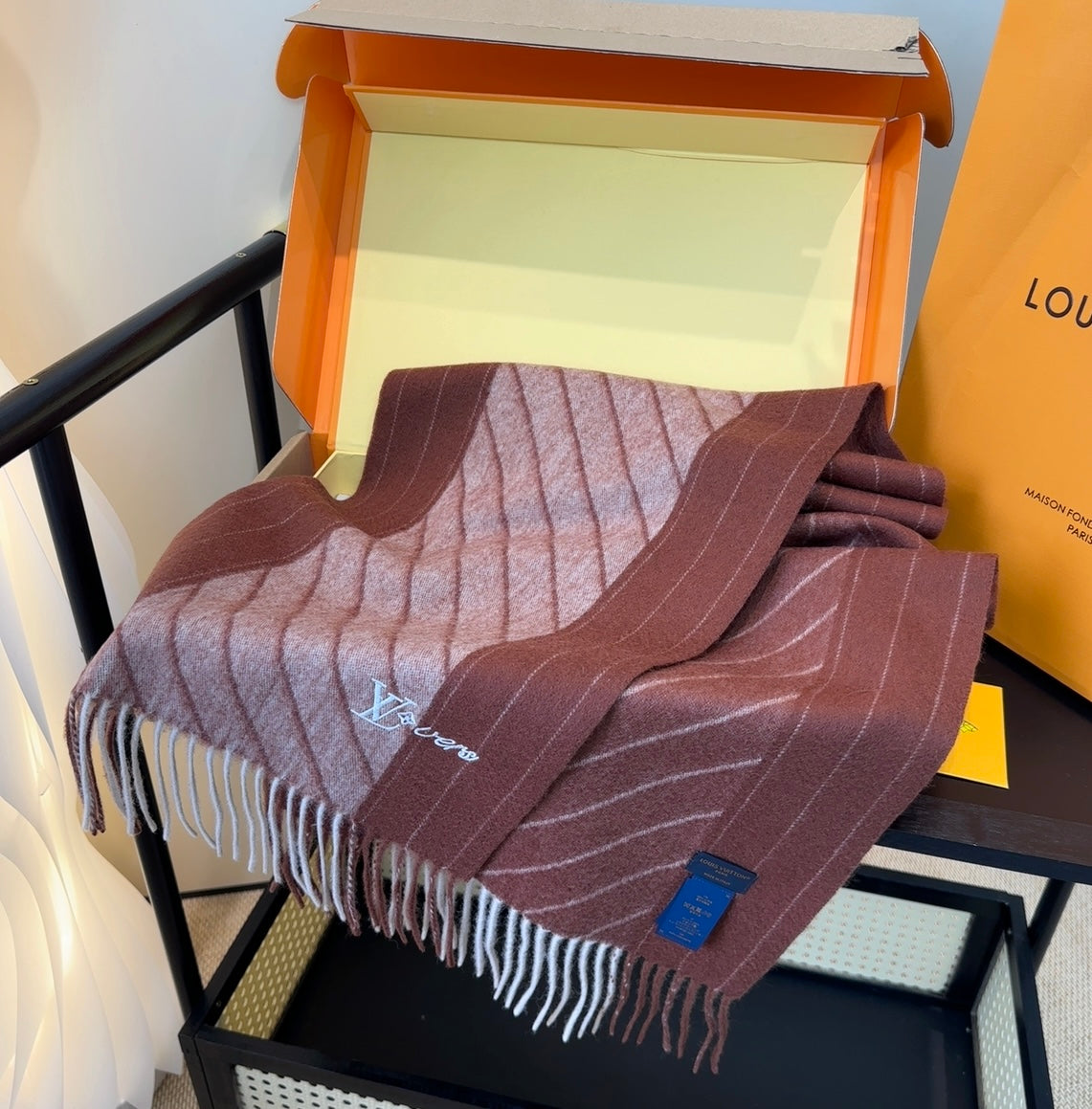 stylish Scarf for men - alternate angle view 6