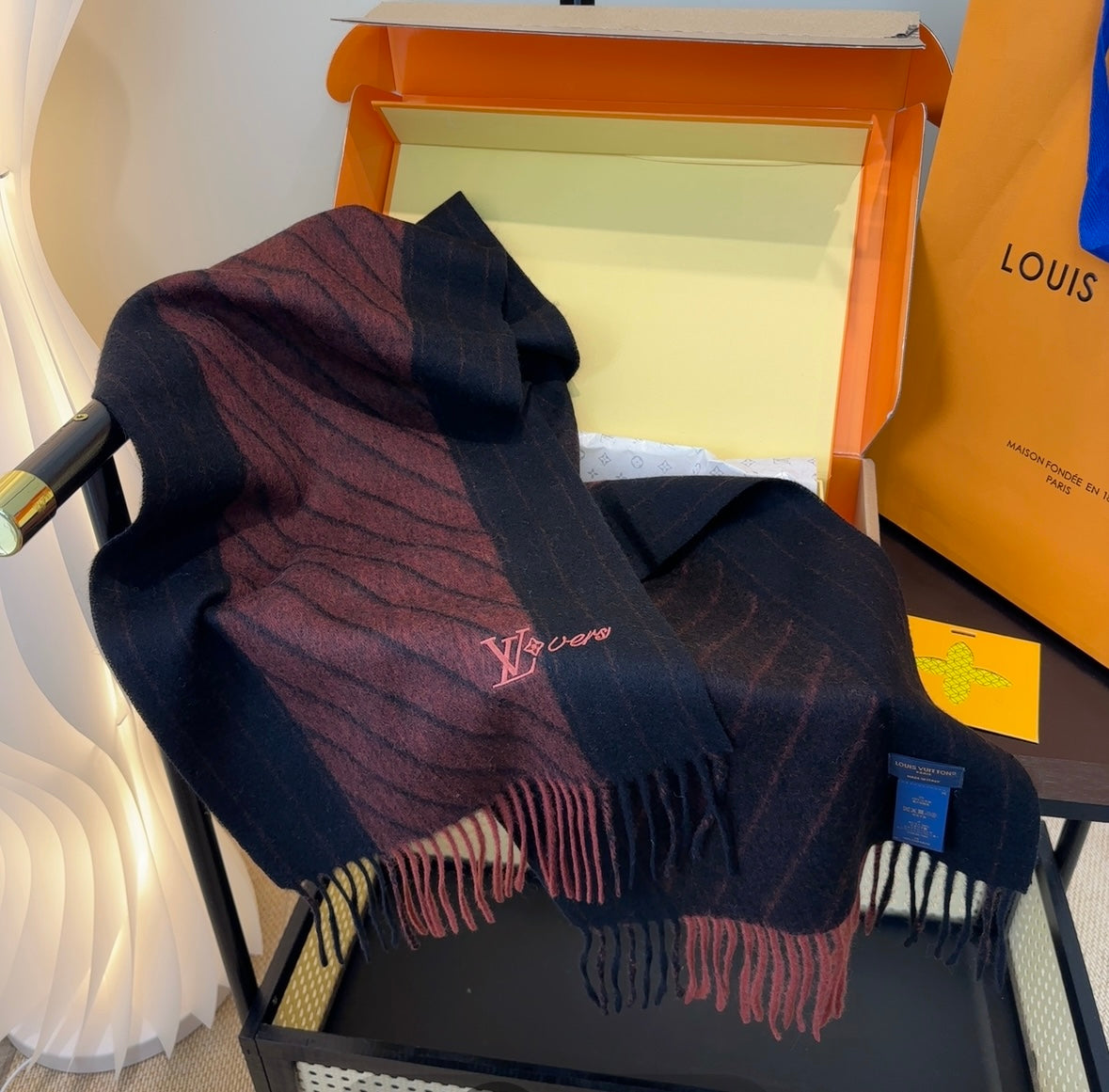 stylish Scarf for men - alternate angle view 5