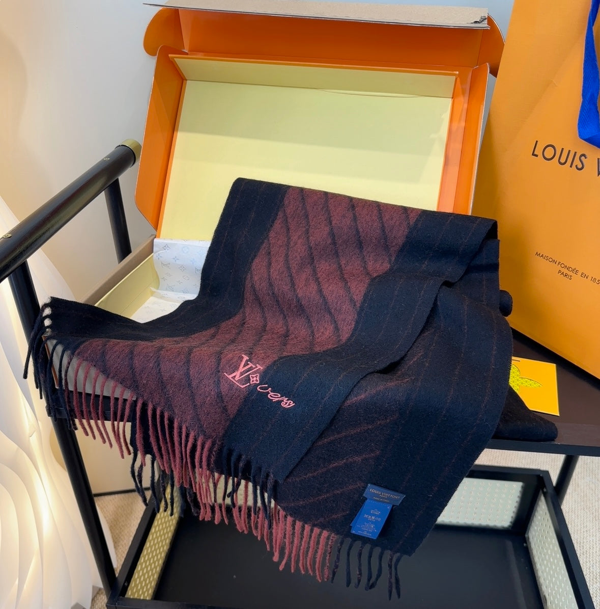 stylish Scarf for men - alternate angle view 6