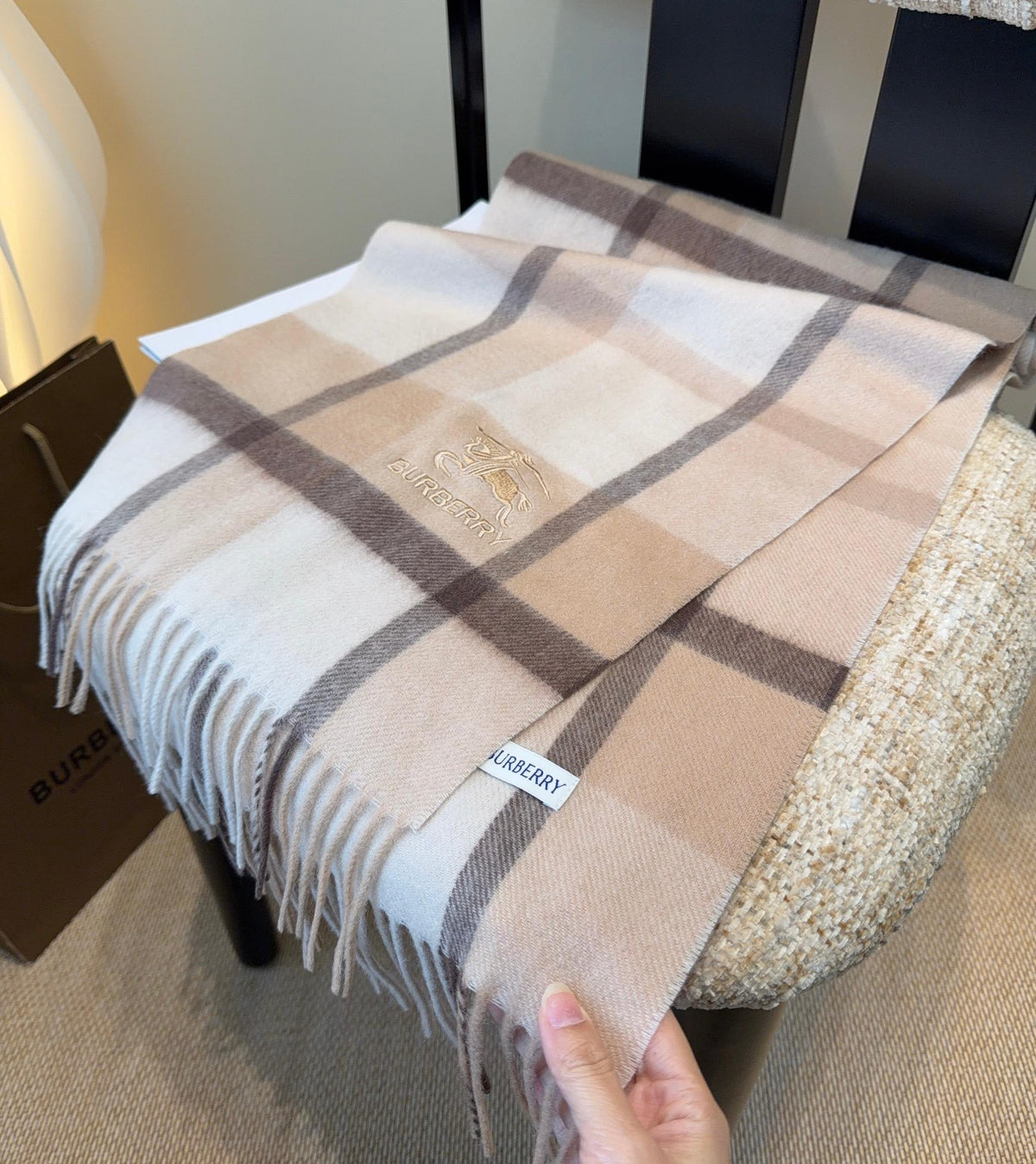 stylish Scarf for men - alternate angle view 4