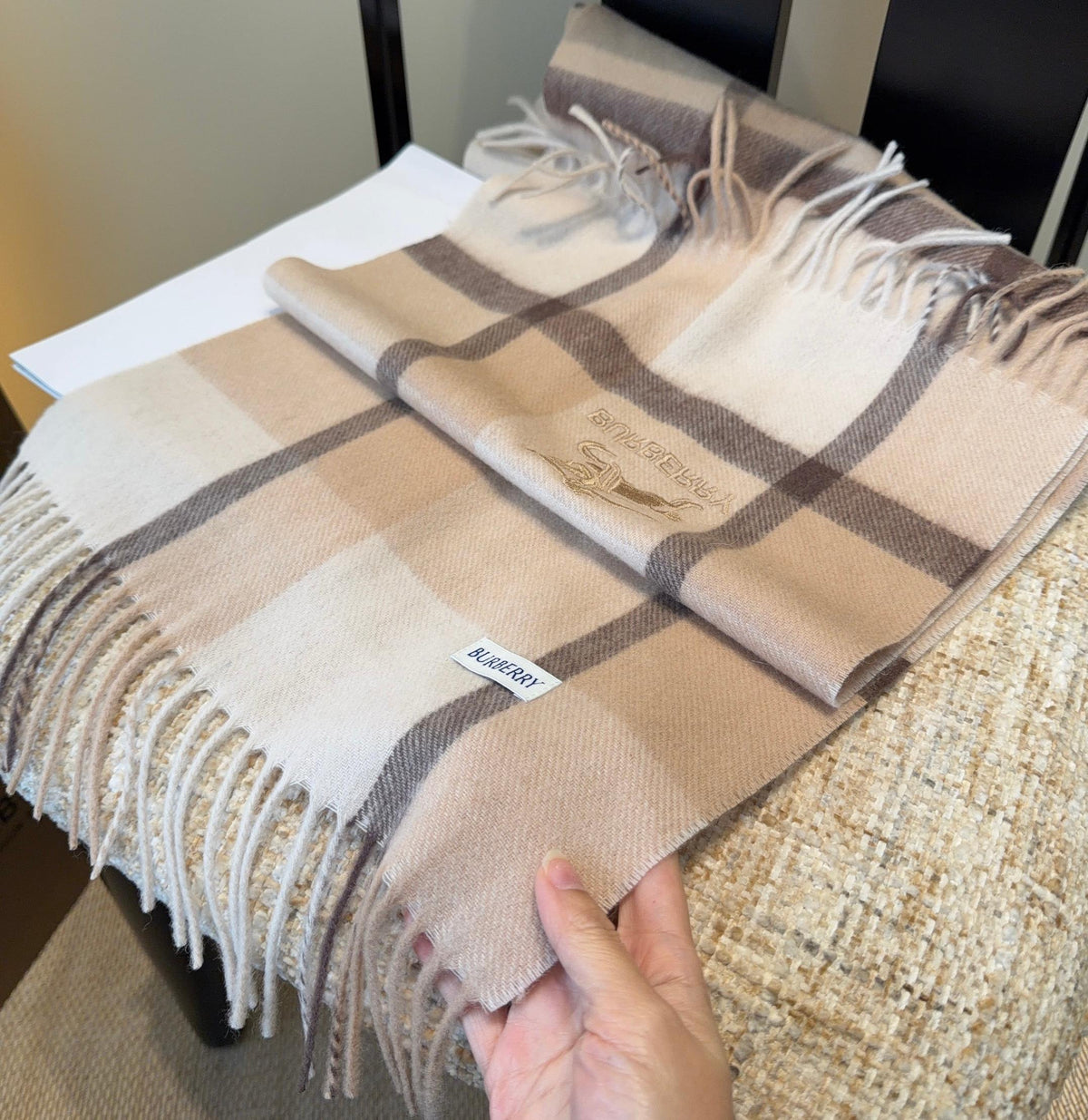 stylish Scarf for men - alternate angle view 5