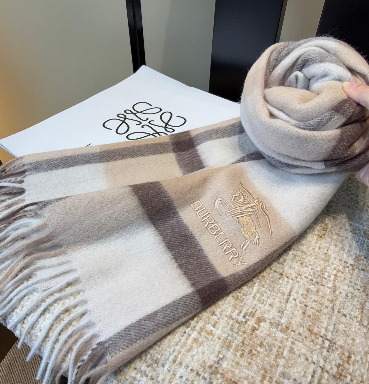stylish Scarf for men - alternate angle view 7
