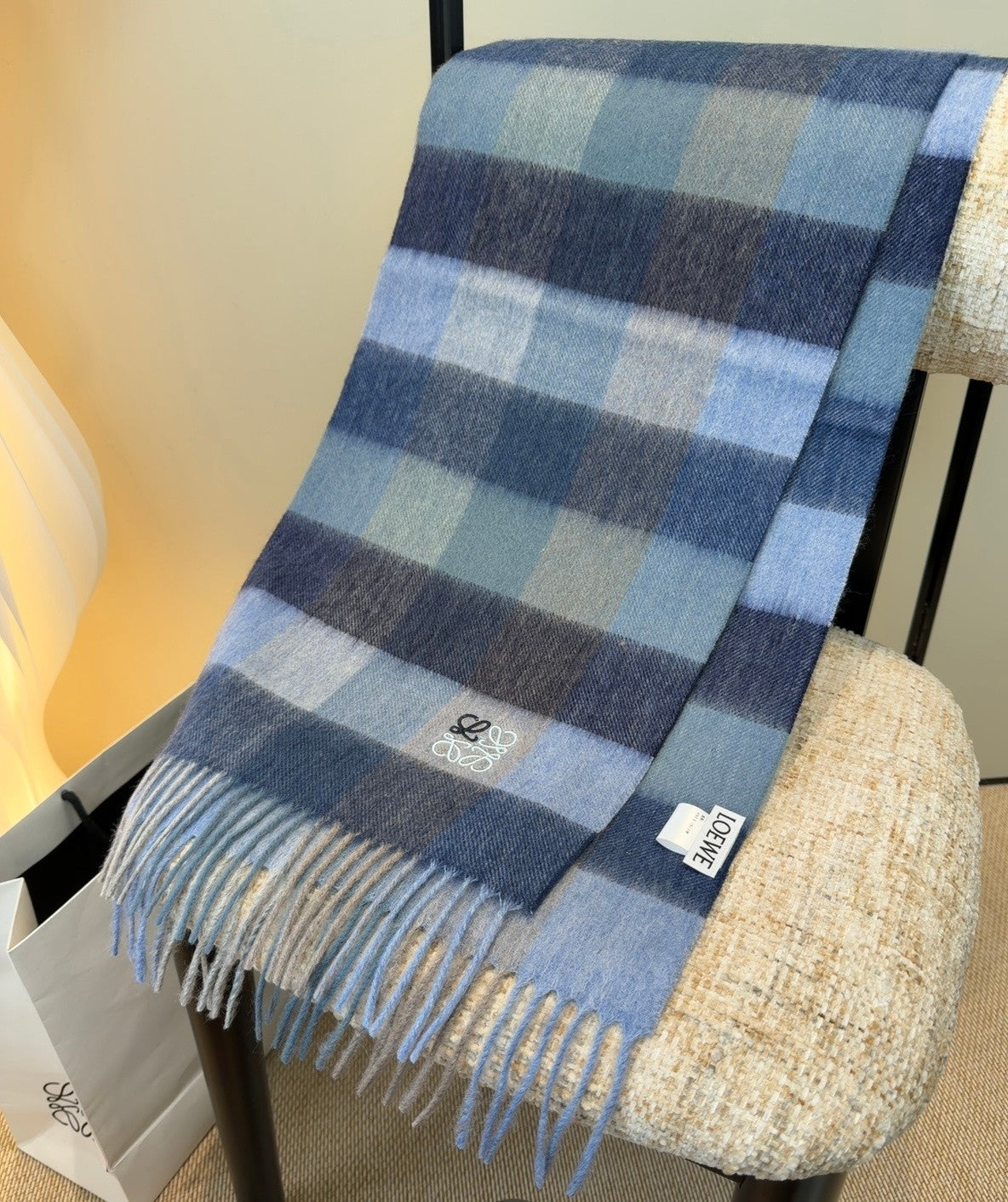 elegant Scarf for unisex couple - alternate angle view 8
