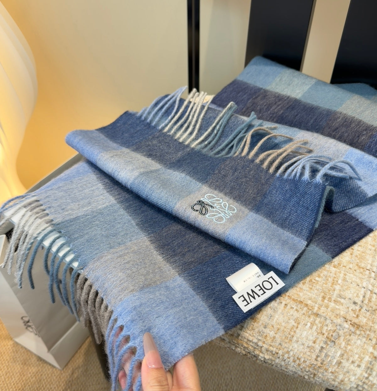 elegant Scarf for unisex couple - alternate angle view 7