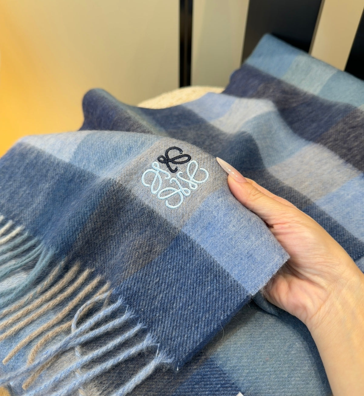 elegant Scarf for unisex couple - alternate angle view 6