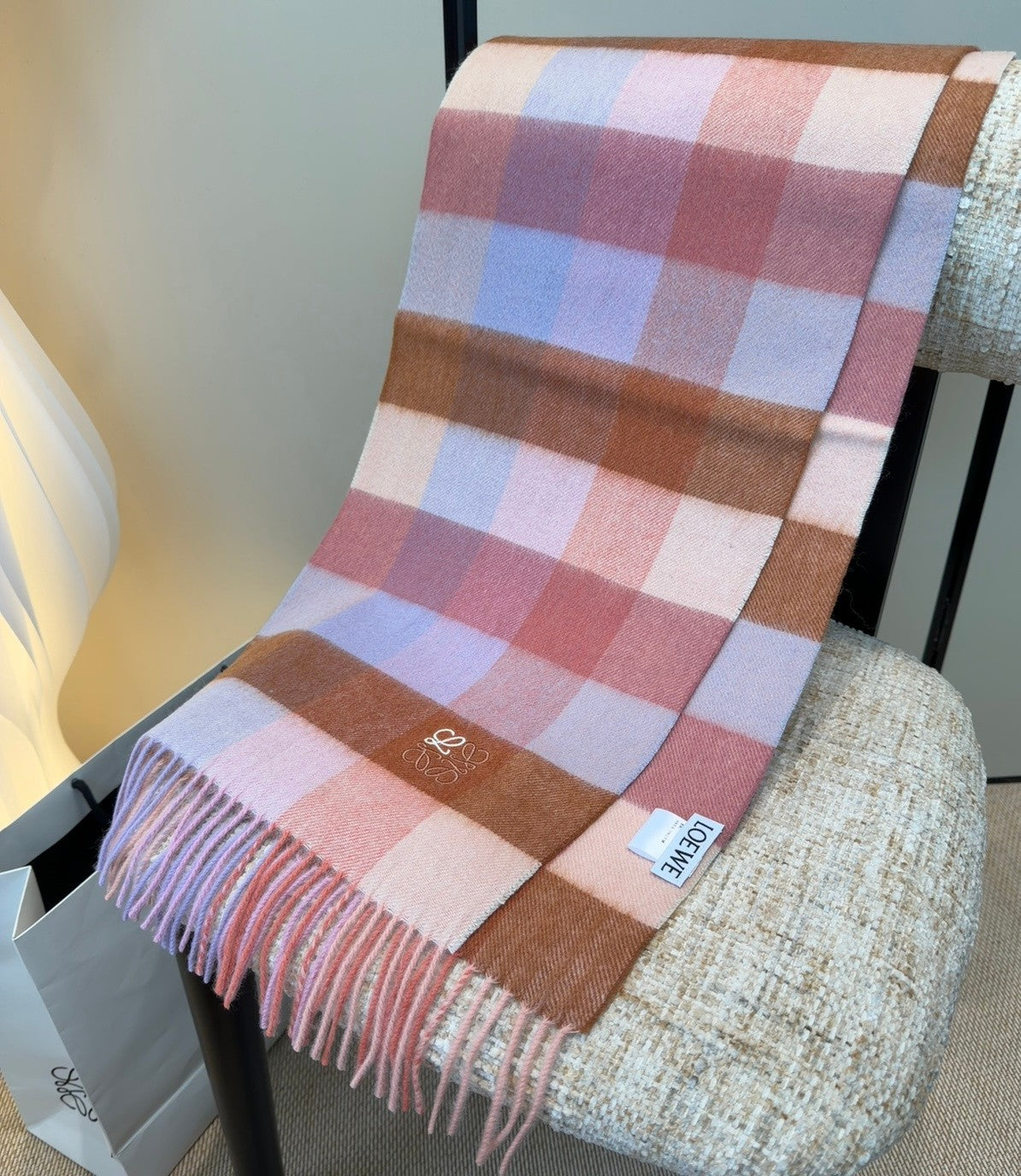 elegant Scarf for unisex couple - alternate angle view 8