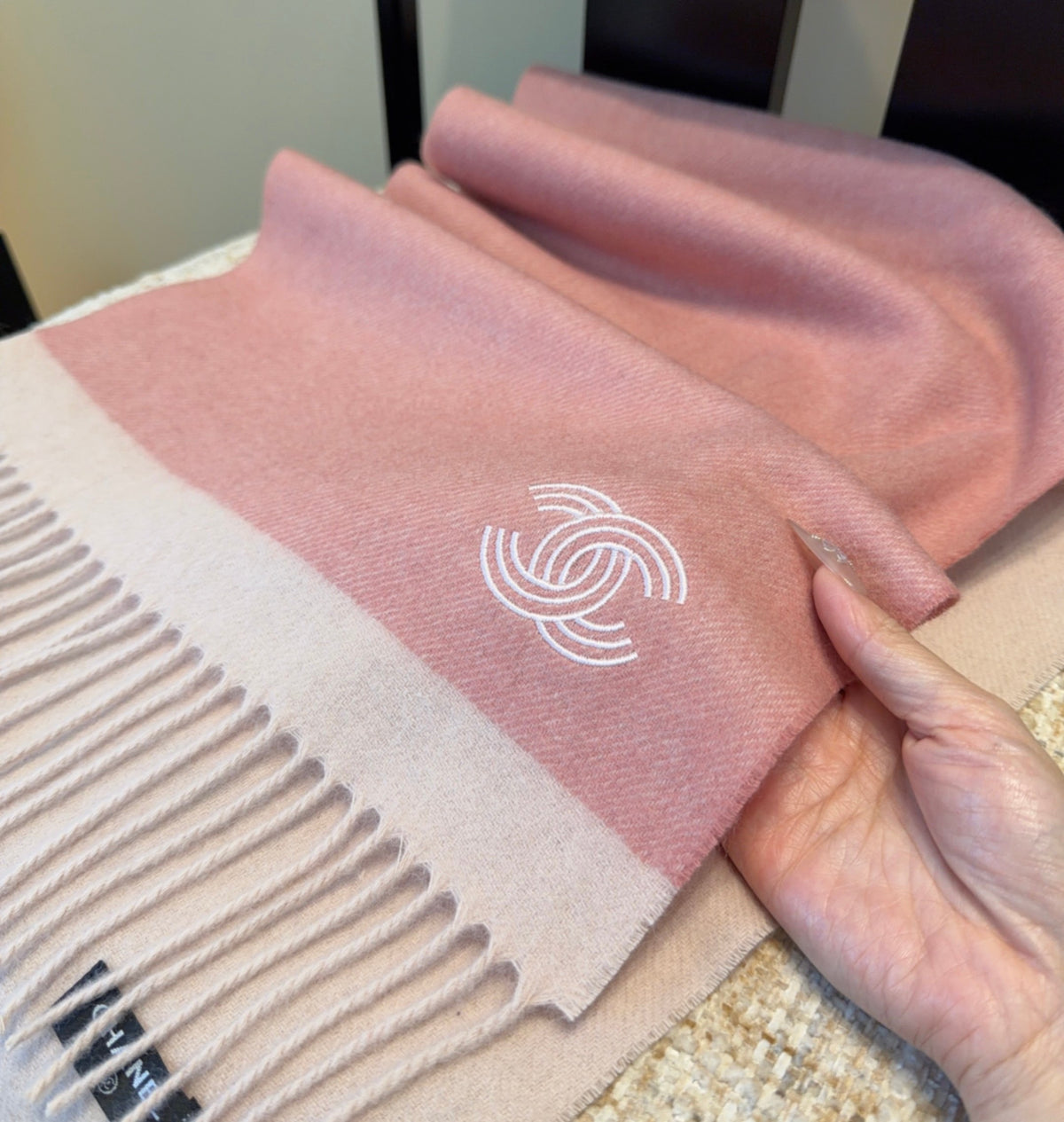 velvet versatile Scarf for men - alternate angle view 6