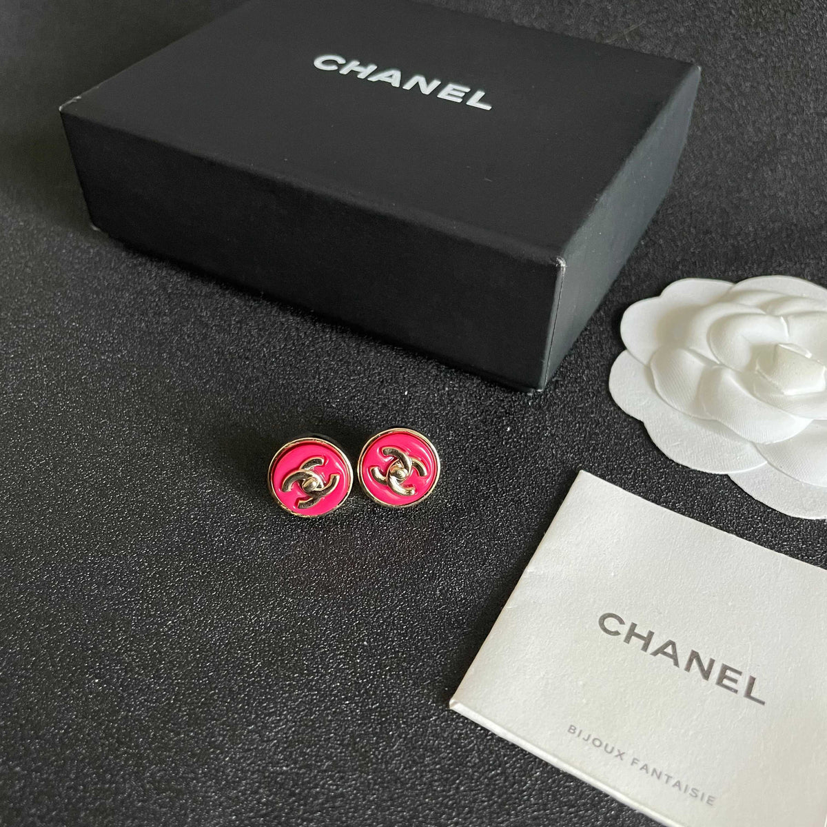 letter Stud Earrings for women - alternate angle view 5