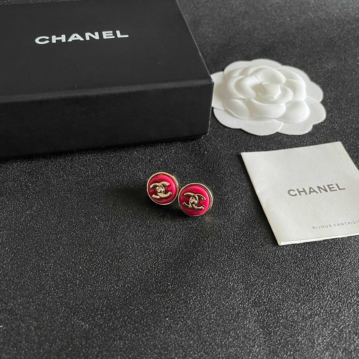 letter Stud Earrings for women - alternate angle view 6