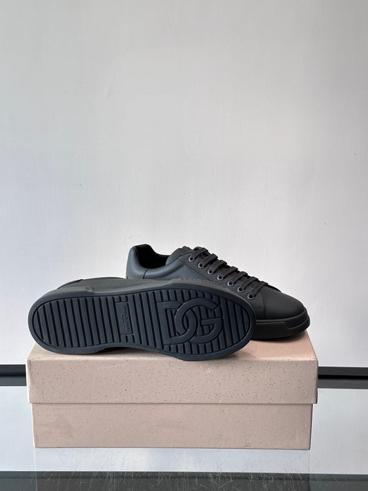 Dolce & Gabbana DG Heavy-Craft Calfskin Sneakers with 5D Accents