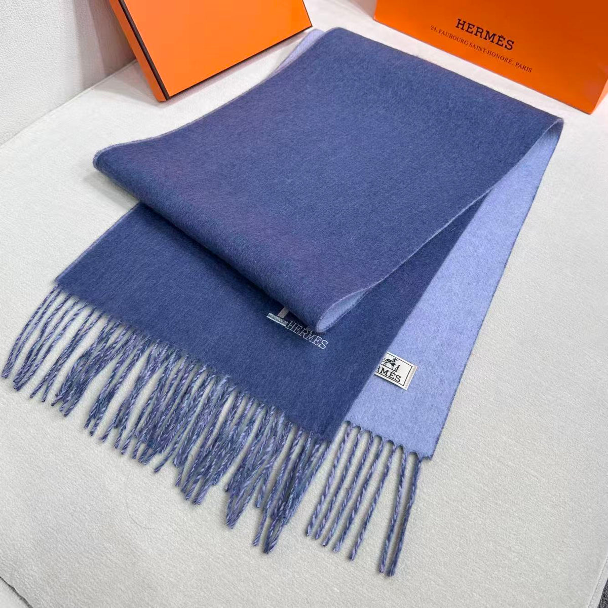 elegant Scarf for unisex couple - alternate angle view 6