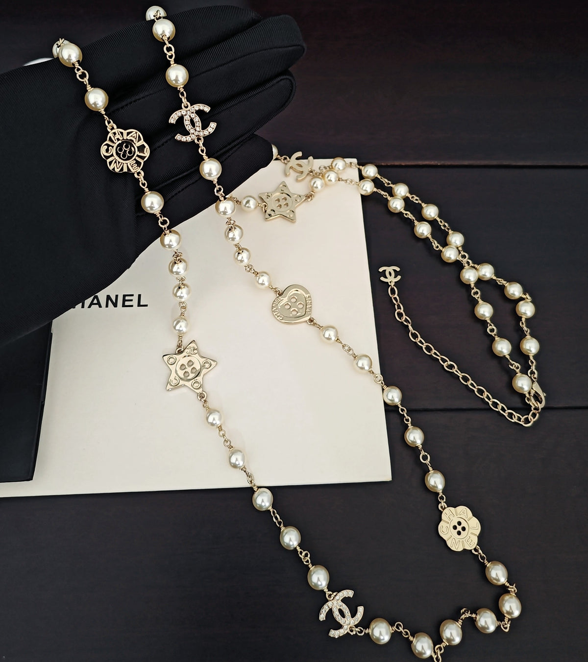 light gold brass pearl Sweater for women - product detail view