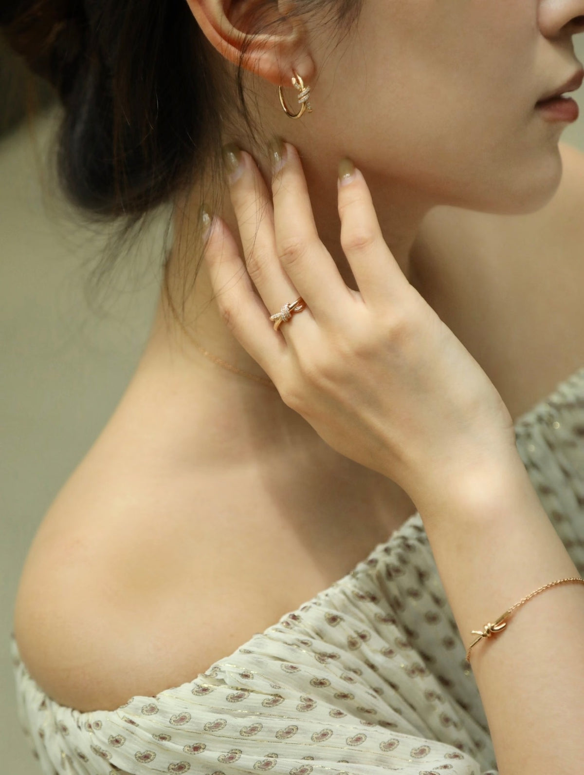 elegant Stud Earrings for women - alternate angle view 11