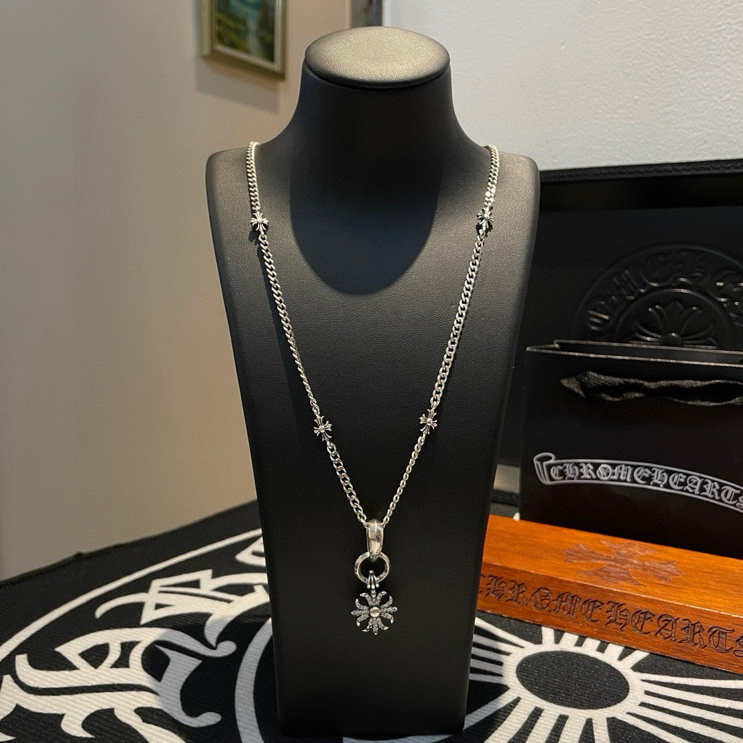 antique cross Pendant for men - product detail view
