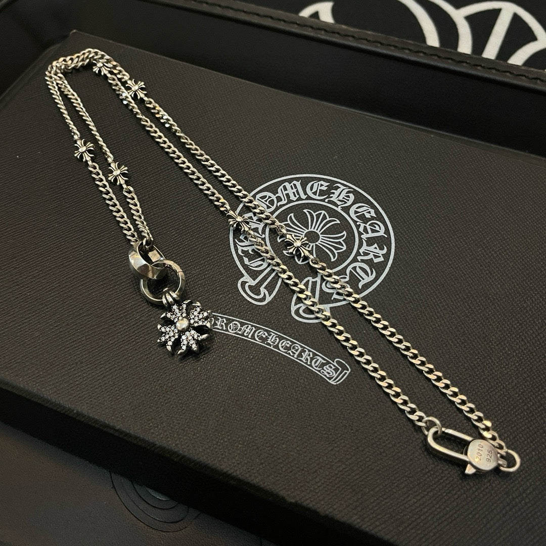 antique cross Pendant for men - alternate angle view 5
