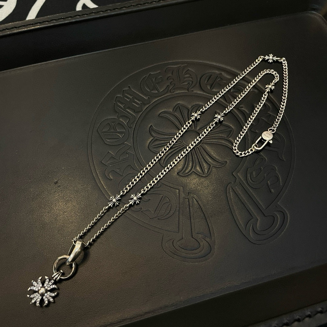 antique cross Pendant for men - alternate angle view 6