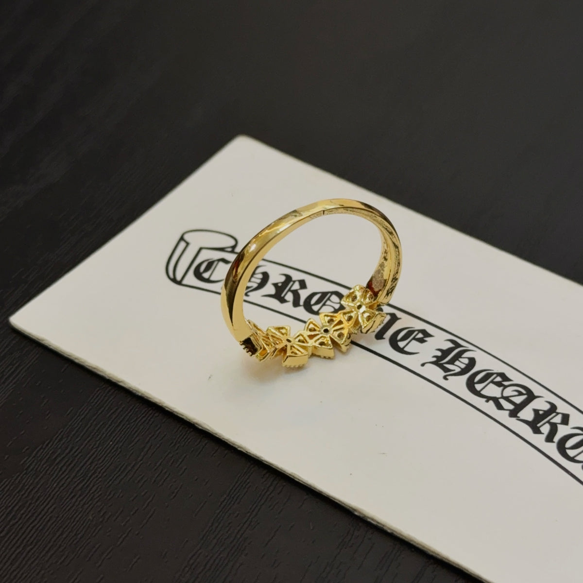 antique cross Ring for women - alternate angle view 6
