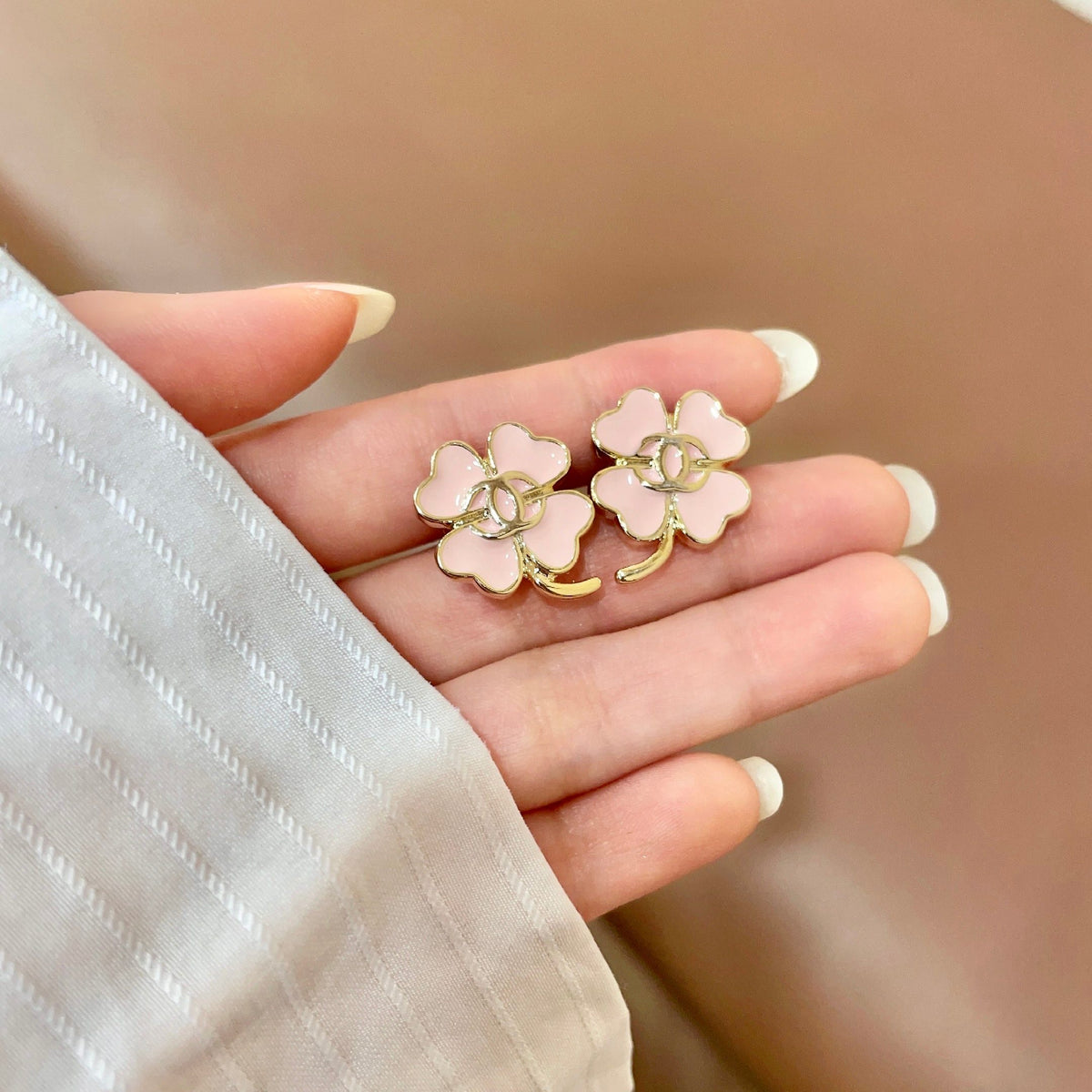 elegant Stud Earrings for women - alternate angle view 4