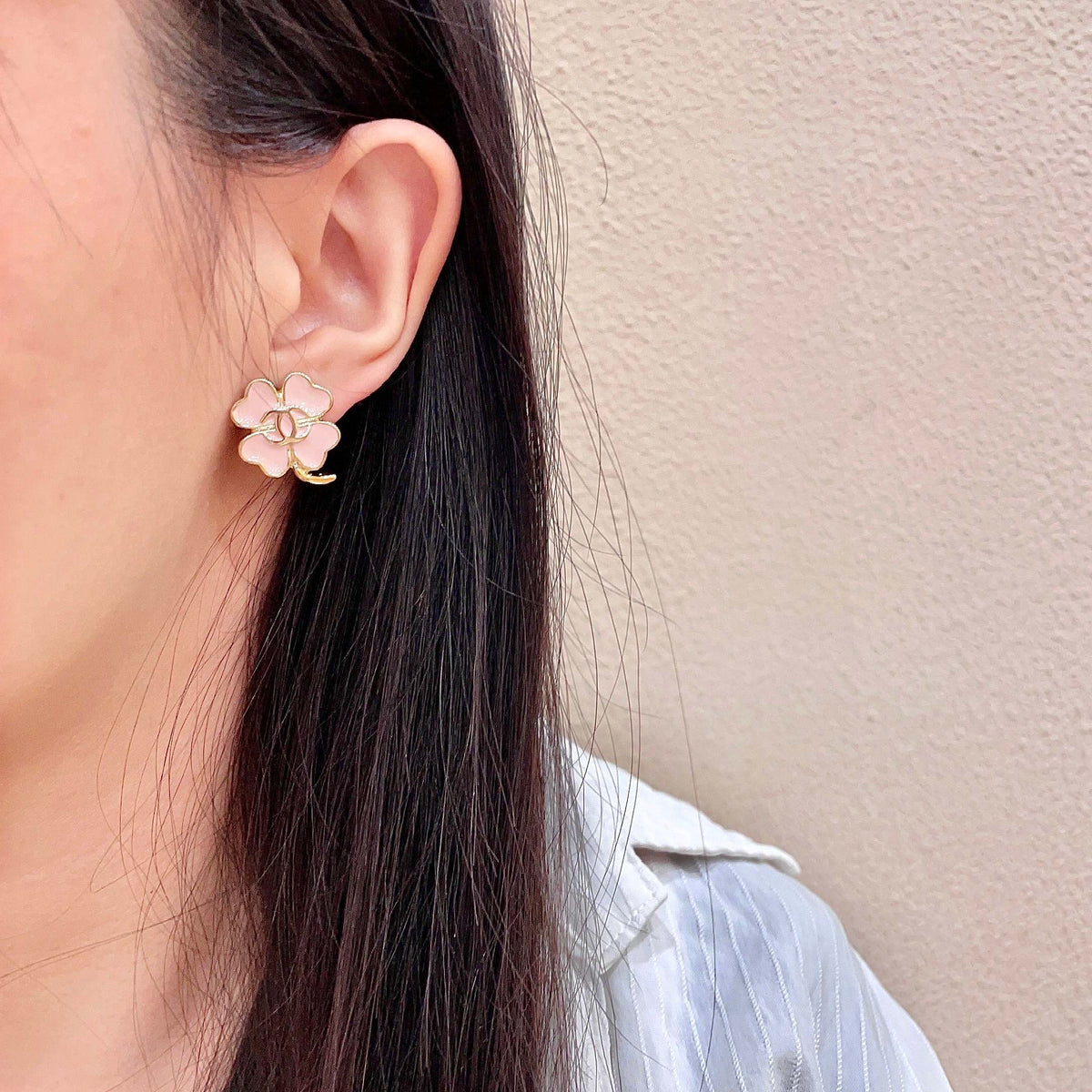 elegant Stud Earrings for women - alternate angle view 3