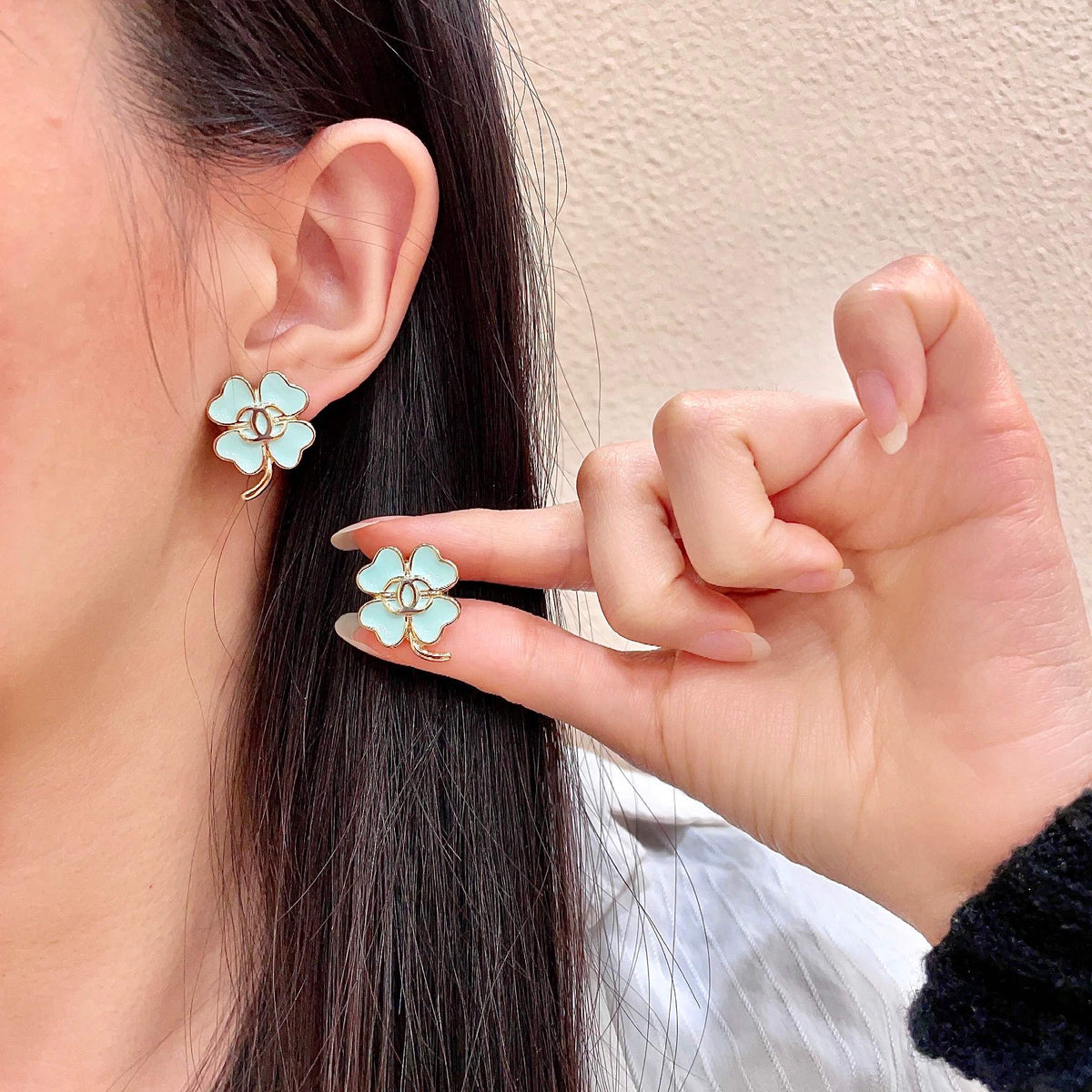elegant Stud Earrings for women - product detail view