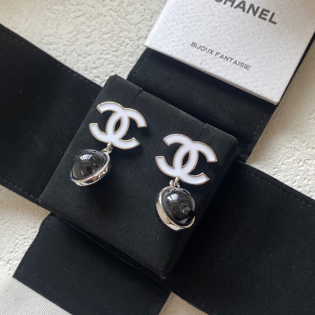 gold crystal floral Stud Earrings for women - product detail view