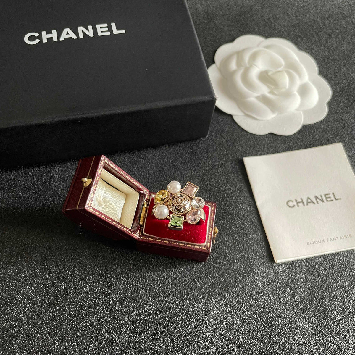 white letter Ring for women - alternate angle view 6