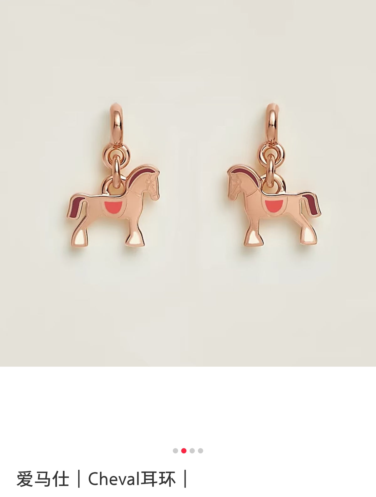 gold silver post elegant Drop Earrings for women - alternate angle view 3