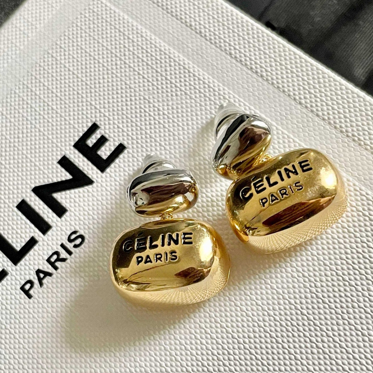 letter Stud Earrings for women - alternate angle view 9