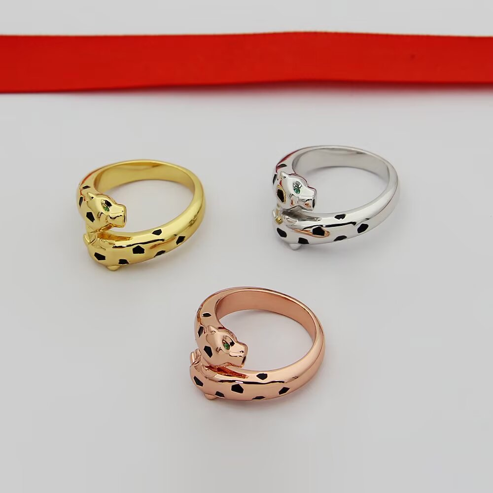 gold floral Ring for women - alternate angle view 3