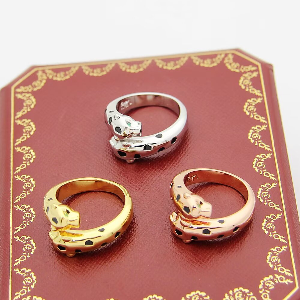 gold floral Ring for women - product detail view