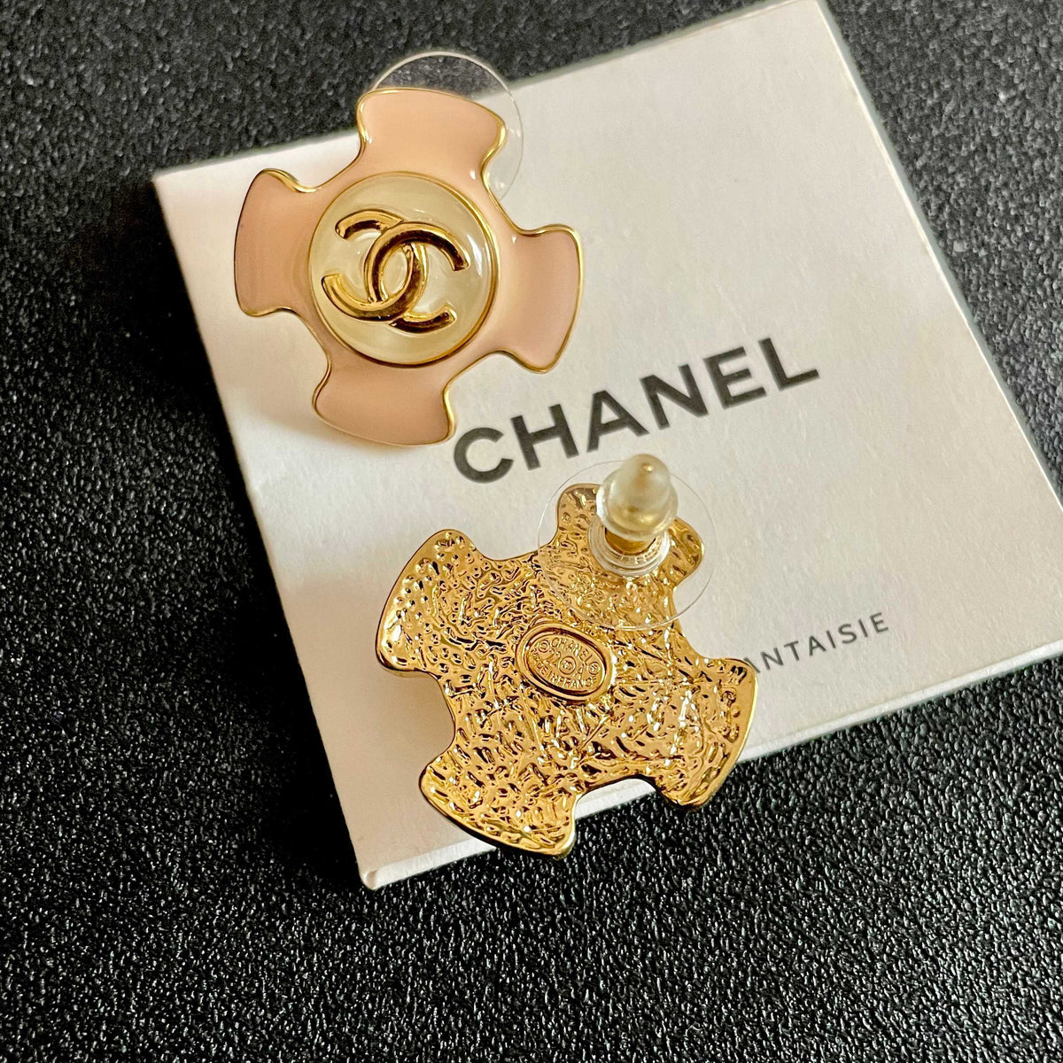 letter Stud Earrings for women - alternate angle view 7
