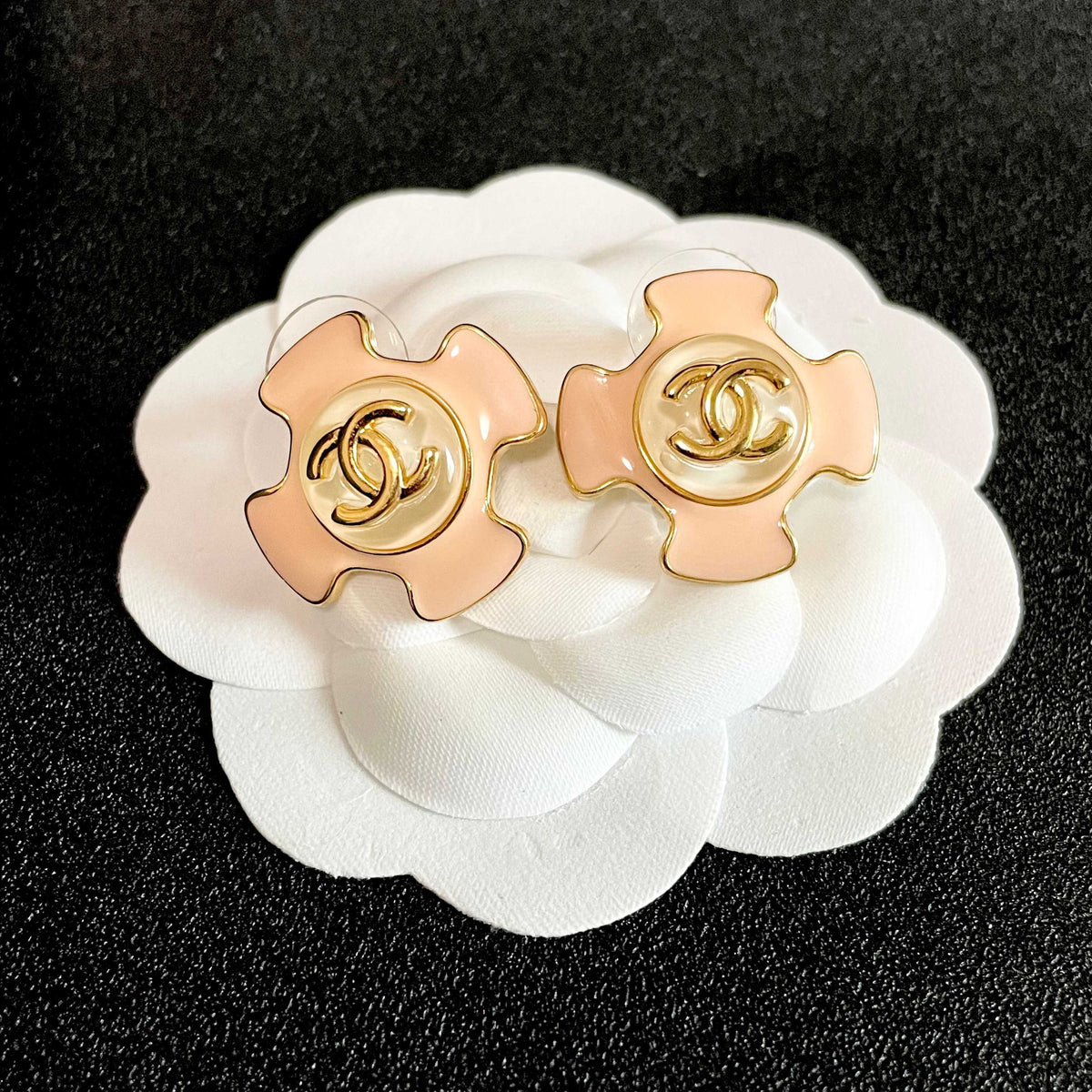 letter Stud Earrings for women - alternate angle view 8