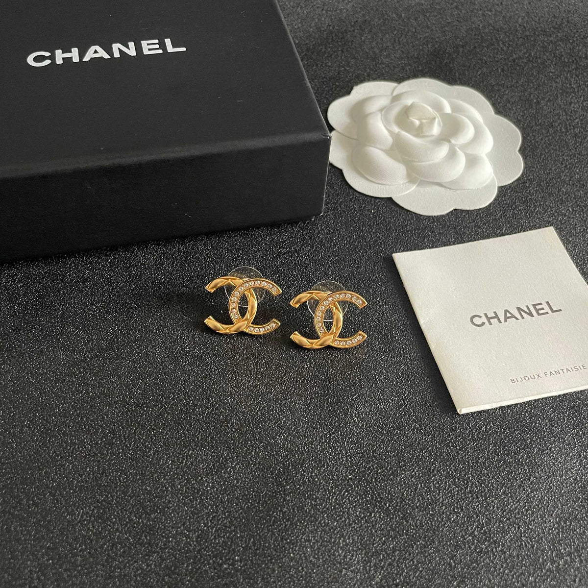 floral Stud Earrings for women - alternate angle view 6