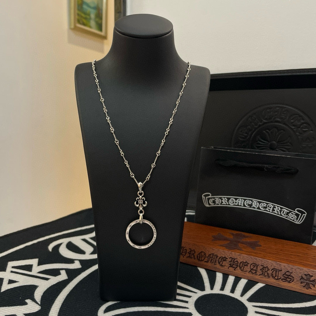 antique cross Pendant for men - product detail view