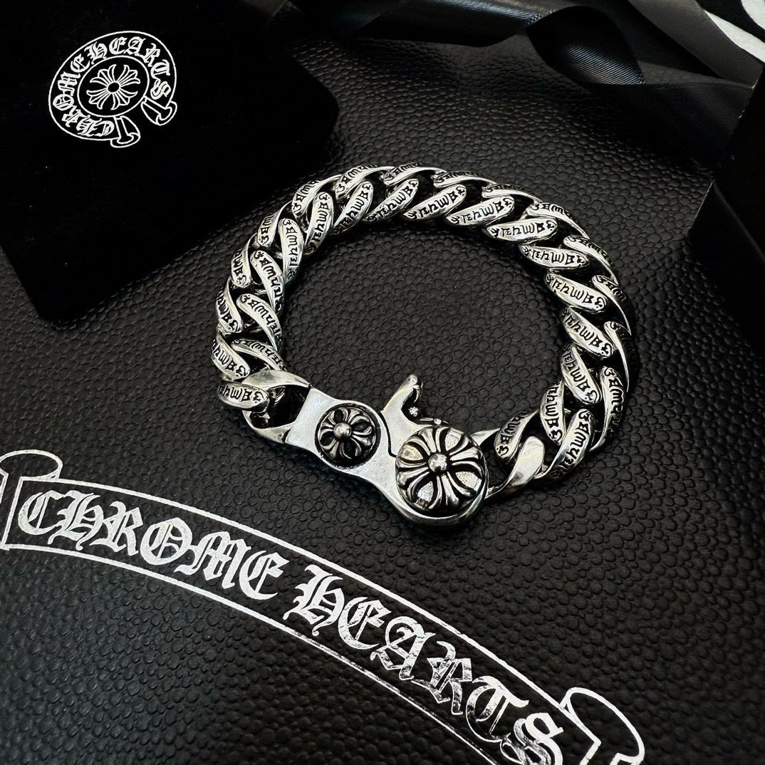 antique cross Bracelet for men - alternate angle view 8
