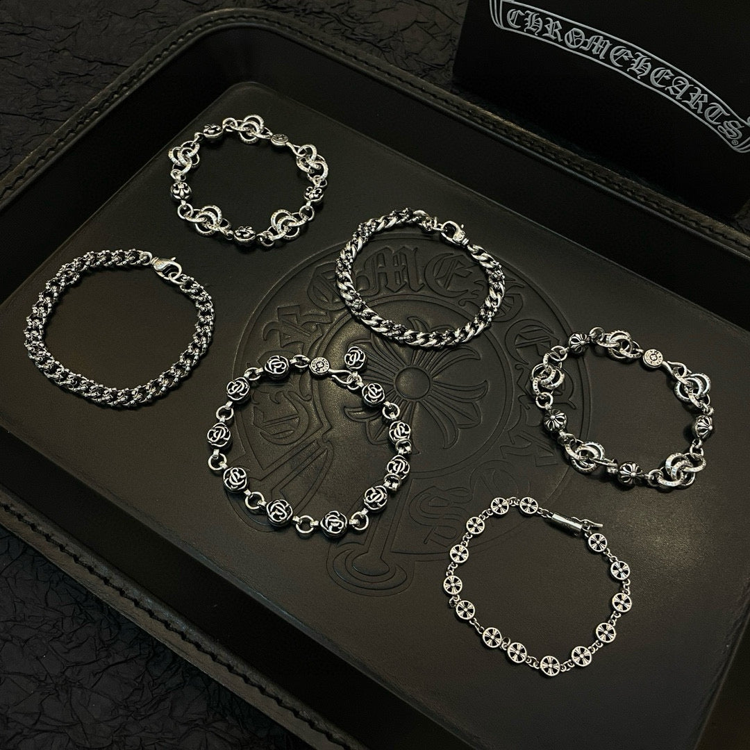 antique cross Bracelet for men - alternate angle view 9