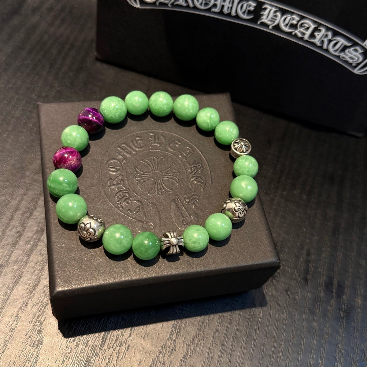 antique cross Bracelet for women - alternate angle view 4