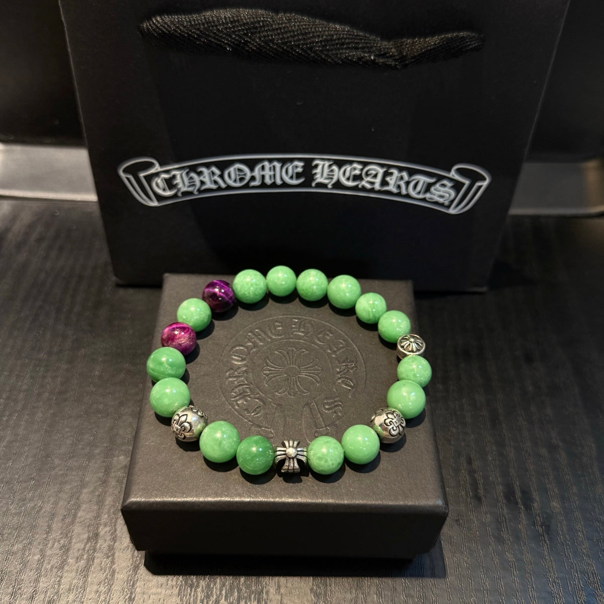 antique cross Bracelet for women - product detail view