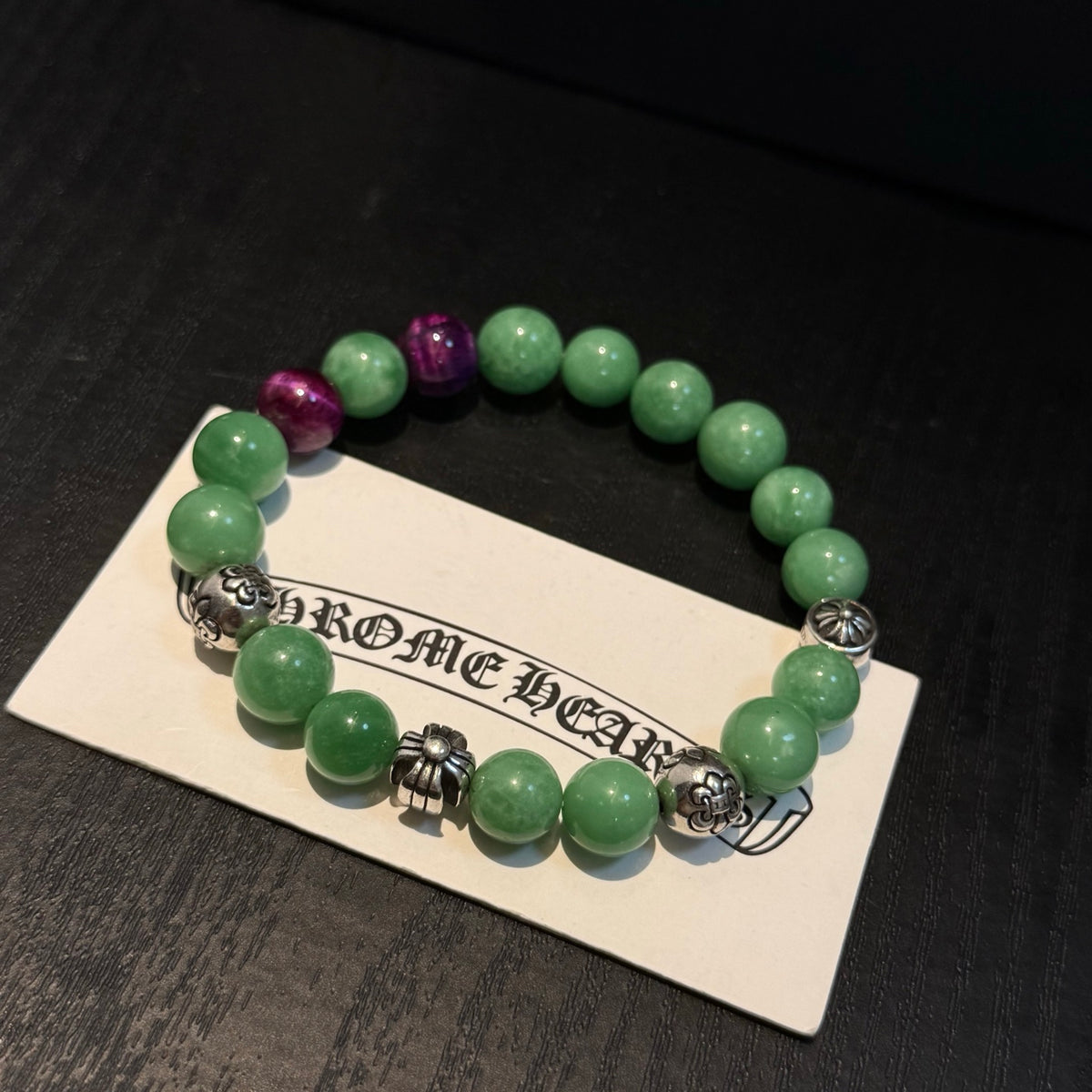 antique cross Bracelet for women - alternate angle view 2